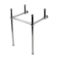 Console Sink Legs, Heirloom, Brass in Polished Nickel