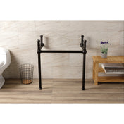 Console Sink Legs, Heirloom, Solid Brass in Oil Rubbed Bronze