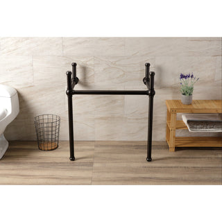 Console Sink Legs, Heirloom, Solid Brass in Oil Rubbed Bronze