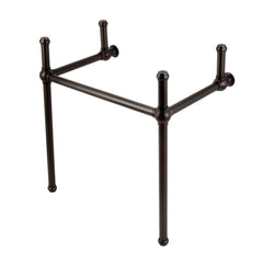 Console Sink Legs, Heirloom, Solid Brass in Oil Rubbed Bronze