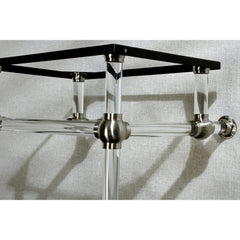 Console Sink Legs, Templeton, 24" in Brushed Nickel