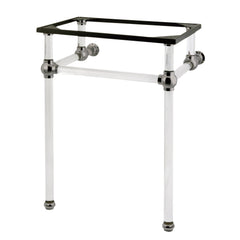 Console Sink Legs, Templeton, 24" in Brushed Nickel