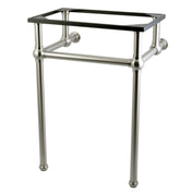 Console Sink Legs, Templeton, Metal, Brushed Nickel