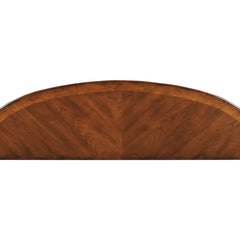 Console Table, 54 in Wide, Nutmeg with Tapered Legs