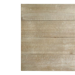 Console Table, 58 Inch Wide, Natural Wood with Trestle Base