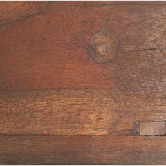Console Table, 60 in Solid Reclaimed Wood with Brown Finish