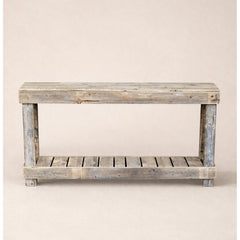 Console Table, 60 Inch, Natural Reclaimed Pine