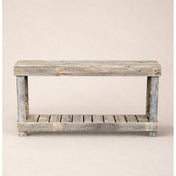 Console Table, 60 Inch, Natural Reclaimed Pine