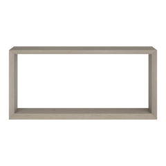 Console Table, 64 in Wide, Beige Manufactured Wood