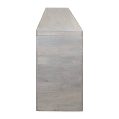 Console Table, Solid Mango Wood in Natural