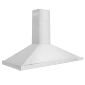 Wall Mount Range Hood, 42 in Convertible with LED Lighting in Stainless Steel