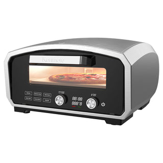 Countertop Pizza Oven, Electric, 13-Inch with Pizza Stone in Black