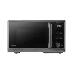 Countertop Microwave Air Fryer Combo, 0.9 cu ft, Black Stainless Steel