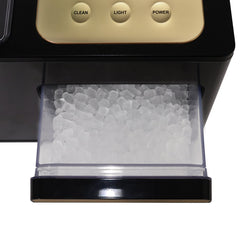 Countertop Nugget Ice Maker, SonicSnö, 40 lb Daily, Gold/Black