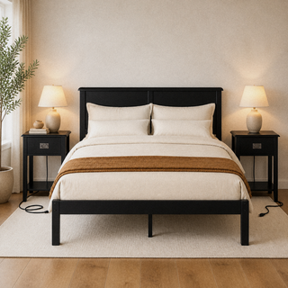 Grevane Cuan Charging Upholstered Bedroom Set