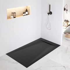 Curbless Shower Base with Reversible Drain, 59 in. x 32 in.