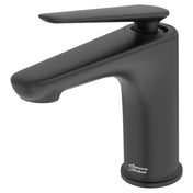Single-handle Bathroom Faucet with Drain Assembly in Black