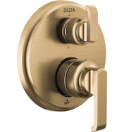 Tetra 14 Series 6-Setting Integrated Diverter Valve Trim Kit, Shower Faucet Diverter Kit in Bronze