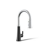 Tone Touchless Pull-Down Kitchen Sink Faucet with Three-Function Sprayhead