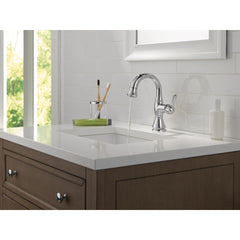 Cassidy Single Hole Pull Out Sprayer Bathroom Faucet, Single Handle Bathroom Sink Faucet in Chrome | product photo