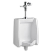 Washbrook High Efficiency 1 GPF Ceramic Top Spud Urinal in White