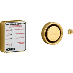 Kohler Steam Shower Adapter Kit in Brushed Moderne Brass | product photo
