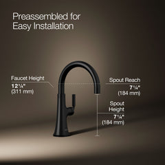 Kohler Tone Single-Handle Bar Sink Faucet | product photo