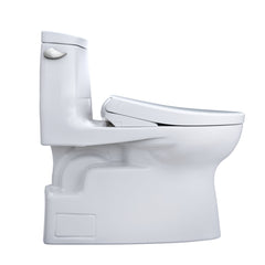 WASHLET 1.28 GPF S7 Auto Flush Elongated Floor Mounted One-Piece Toilet (Seat Included) MW6144726CE in Cotton | product photo