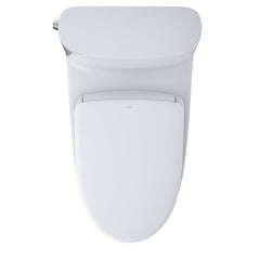 WASHLET 1 GPF Elongated Floor Mounted One-Piece Toilet (Seat Included) without Auto Flush in Cotton | product photo