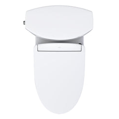 WASHLET+® Vespin® II 1G® Two-Piece Elongated 1.0 GPF Toilet and WASHLET+® S5 Bidet Seat, Cotton White - MW4743446CUFG#01 | product photo