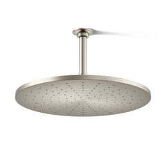 Contemporary Round 14" Rainhead with Katalyst Air-Induction Spray, 2.5 Gpm in Vibrant Brushed Nickel | product photo