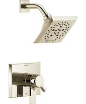 Pivotal® Shower Faucet Trim Kit with H2Okinetic® Technology in Polished Nickel