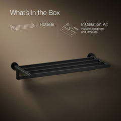 Kohler Hotelier Wall Mounted Towel Rack | product photo