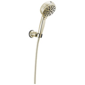 ProClean 7-Spray Wall-Mount Handheld Shower Head, High Pressure Spray Hand Shower with Hose in Lumicoat Polished Nickel