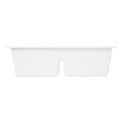 Algren 33" L Double Basin Undermount Kitchen Sink in Cloud White