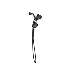 Purist 2-In-1 Multifunction Shower Combo Kit in Matte Black | product photo