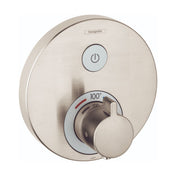 Showerselect S 1-Handle 6-Inch Wide Thermostatic Valve Trim Only in Brushed Nickel