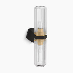 Kohler Occasion 2 - Light Armed Sconce in Gold/Matte Black | product photo