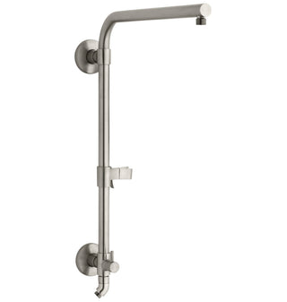 HydroRail-R Beam Column Shower Panels in Vibrant Brushed Nickel