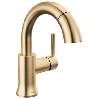 Trinsic Pull Down Bathroom Faucet in Champagne Bronze