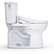 WASHLET+® Drake® II 1G® Two-Piece Elongated 1.0 GPF Toilet and WASHLET+® S5 Bidet Seat, Cotton White - MW4543446CUFG#01