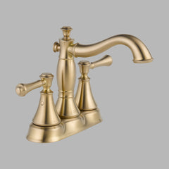 Cassidy™ Centerset Bathroom Faucet with Drain Assembly in Brilliance Champagne Bronze | product photo