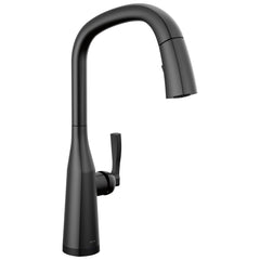 Touch2O Kitchen Faucet with Touchless Technology in Matte Black | product photo