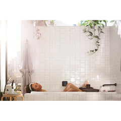 Genta LX Single Handle Wall Mount Tub Filler High Flow Tub Faucet With 10" Spout Reach in Matte Black | product photo