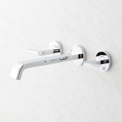 Drea Wall Mounted Tub Filler in Chrome | product photo