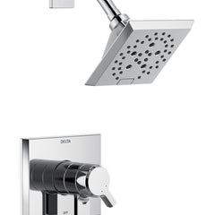 Pivotal® Shower Faucet Trim Kit with H2Okinetic® Technology in Chrome | product photo
