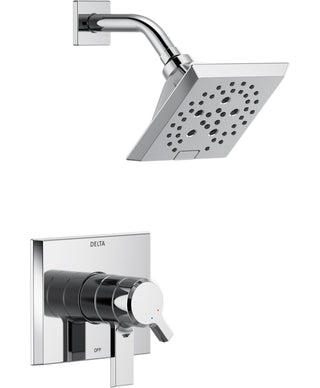 Pivotal® Shower Faucet Trim Kit with H2Okinetic® Technology in Chrome