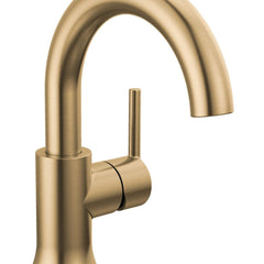 Trinsic Single Hole Bathroom Faucet in Champagne Bronze | product photo