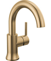 Trinsic Single Hole Bathroom Faucet in Champagne Bronze