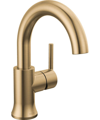 Trinsic Single Hole Bathroom Faucet in Champagne Bronze